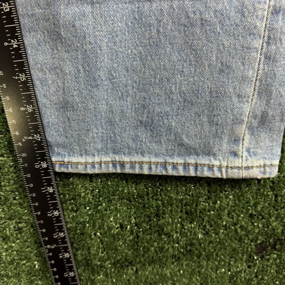 NWT Levi's 501 Original Men Jeans Blue Straight Leg Button Fly 36x30(28) Stretch